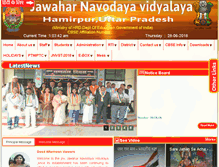 Tablet Screenshot of jnvhamirpur.org